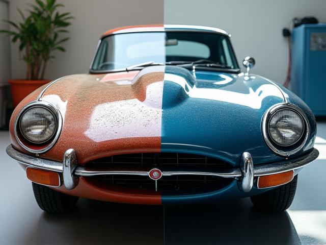 Dramatic Before & After Car Detailing
